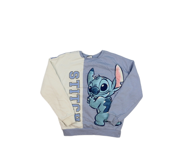 Modrá slabší mikina Stitch Disney George
