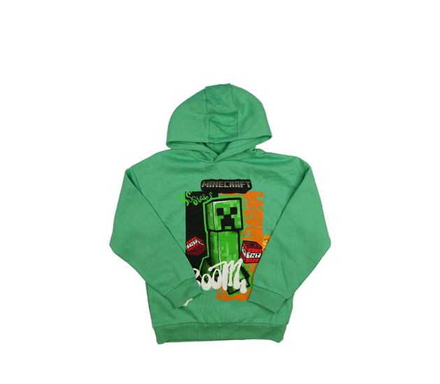 Nová zelená mikina Minecraft Primark 
