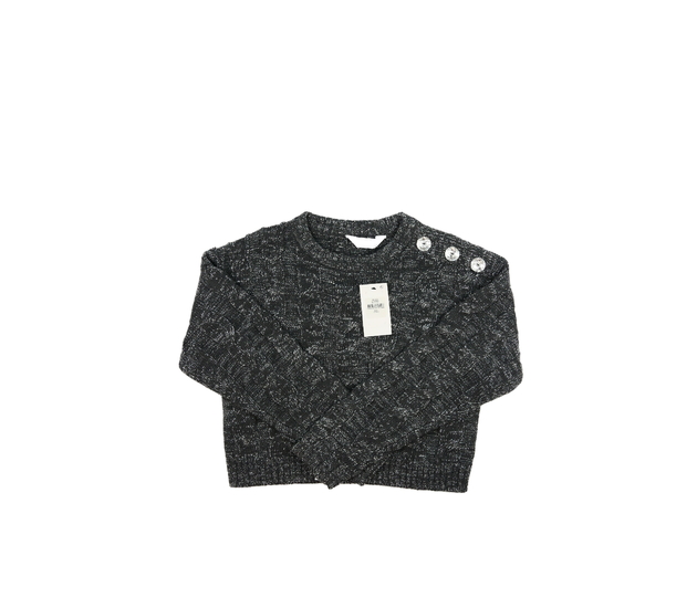 Nový šedý crop svetr Primark 