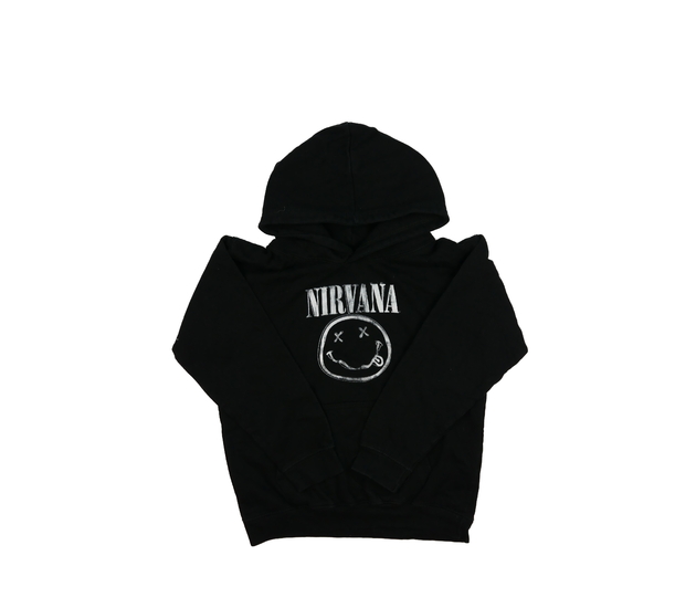 Černá mikina Nirvana 