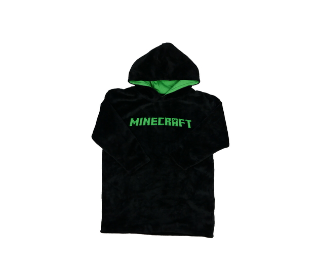 Černá oversize mikina Minecraft 