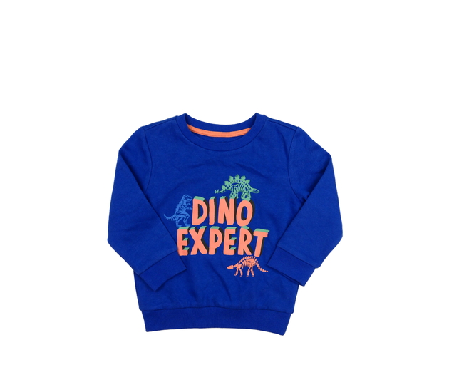 Modrá mikina s dinosaury F&F