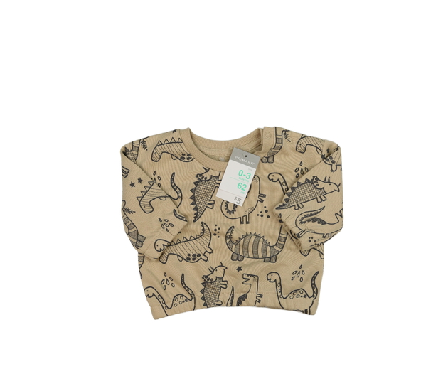 Nová hnědá dinosauří mikina Primark 