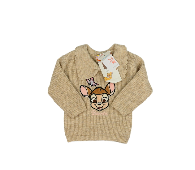 Nový zlatý svetr Bambi Disney Primark 
