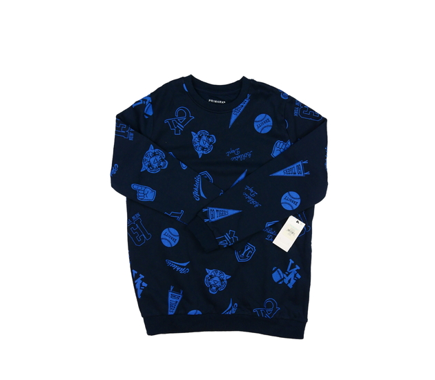Nová tmavě modrá mikina Primark 