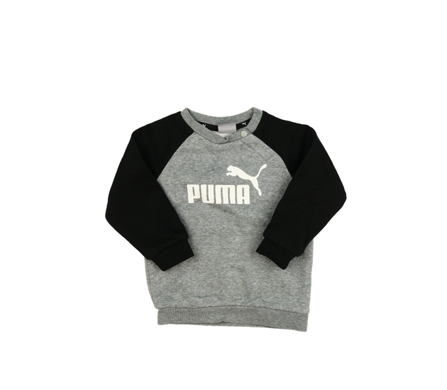 Šedo-černá mikina Puma 